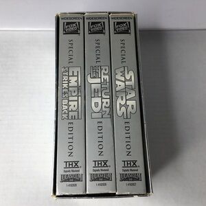 Vintage Star Wars Trilogy Special Edition VHS Tape Box Set Widescreen